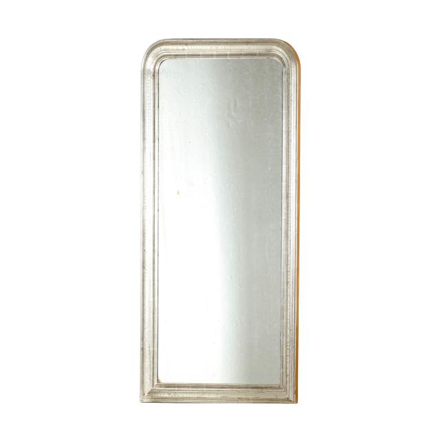 louis-philippe-style-large-silvered-and-incised-framed-mirror