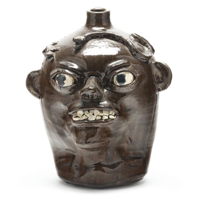 chester-hewell-gillsville-ga-b-1950-large-face-jug