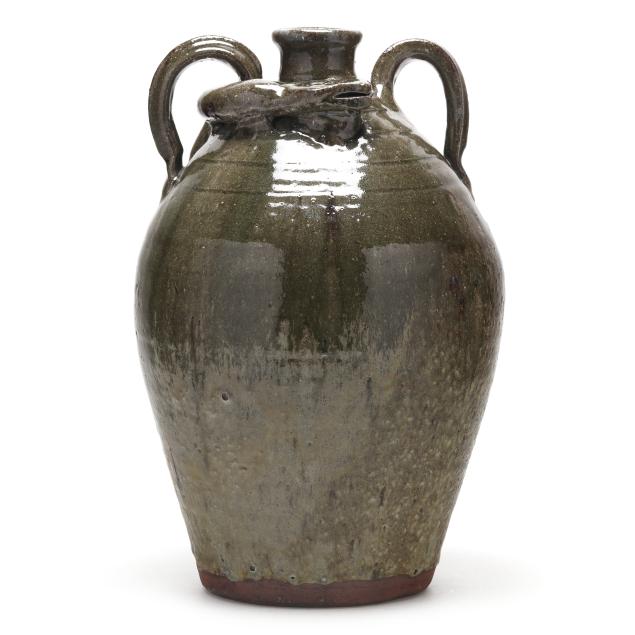 burlon-craig-lincoln-county-nc-1914-2002-dual-handled-snake-jug
