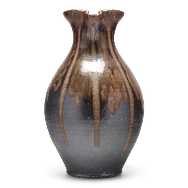 daniel-johnston-nc-b-1971-large-pottery-pitcher