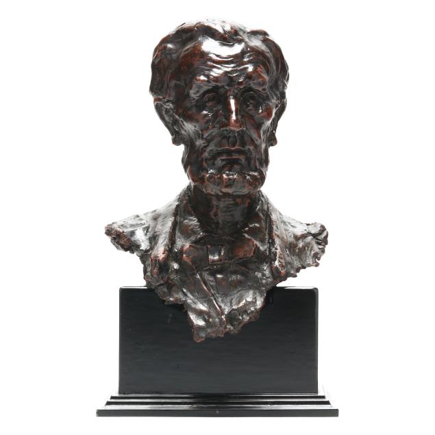 a-ceramic-bust-of-abraham-lincoln