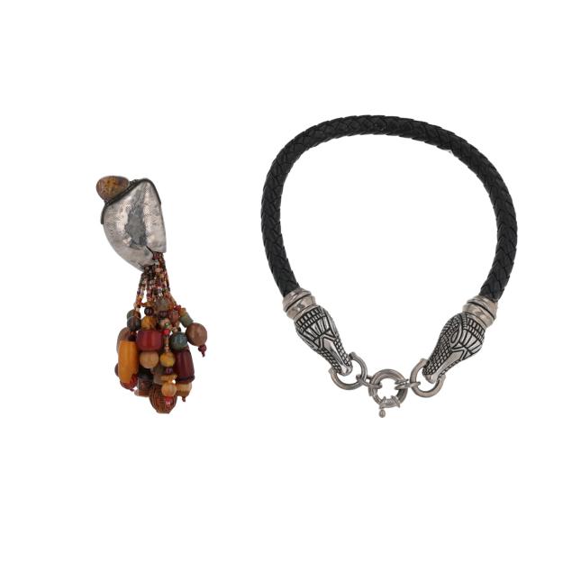 two-signed-jewelry-items