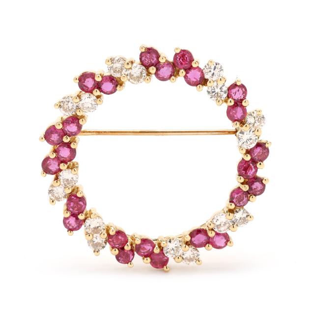 gold-ruby-and-diamond-wreath-brooch