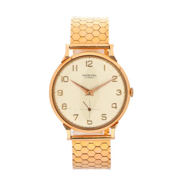 vintage-gold-watch-monval