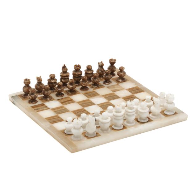 marble-and-onyx-chess-set