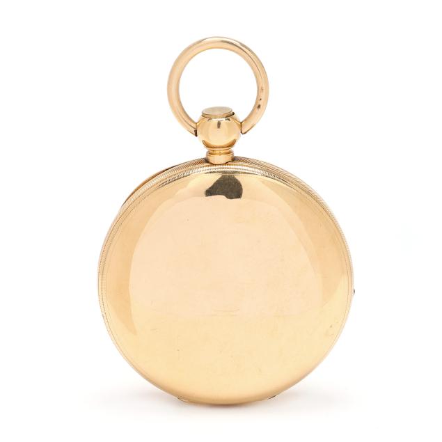 antique-gold-hunting-case-pocket-watch-e-howard-co