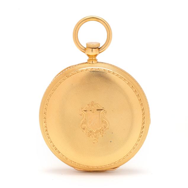gold-hunting-case-pocket-watch-waltham