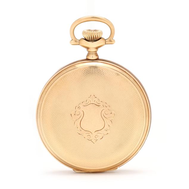 gold-hunting-case-pocket-watch-waltham