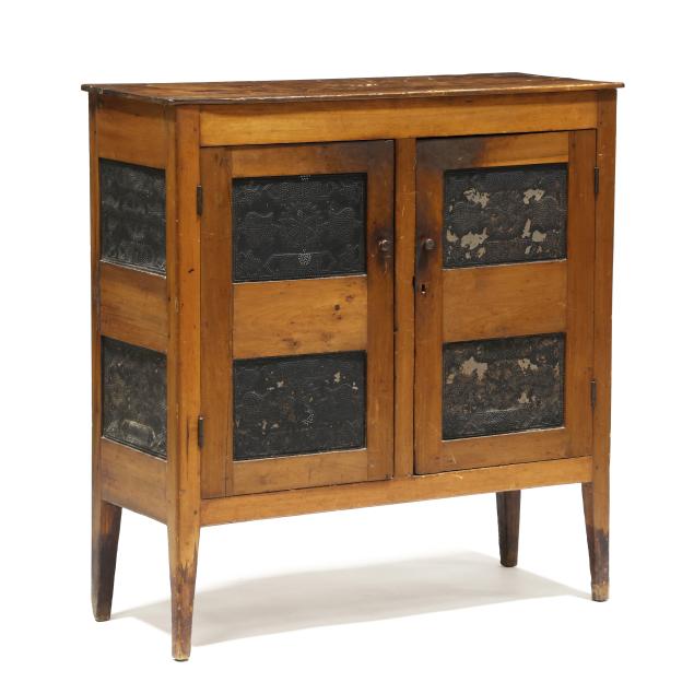 southern-poplar-punched-tin-pie-safe