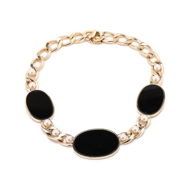 gold-black-onyx-and-pearl-necklace