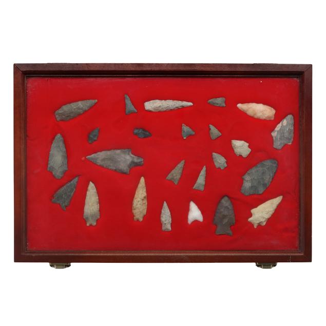 24-projectile-points-most-likely-from-north-carolina