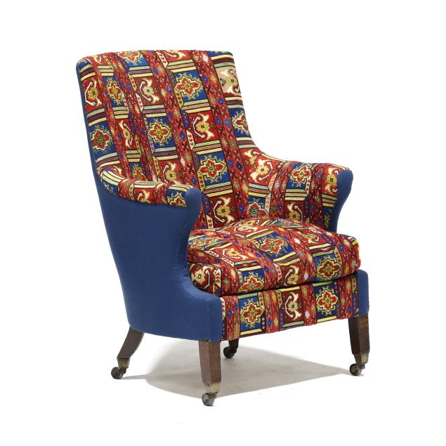 antique-english-needlepoint-upholstered-slipper-chair