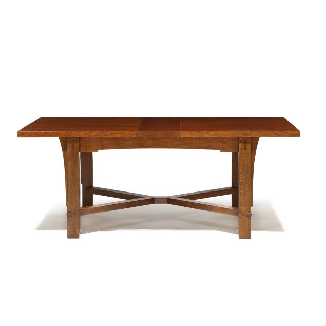 charles-limbert-mission-oak-dining-table
