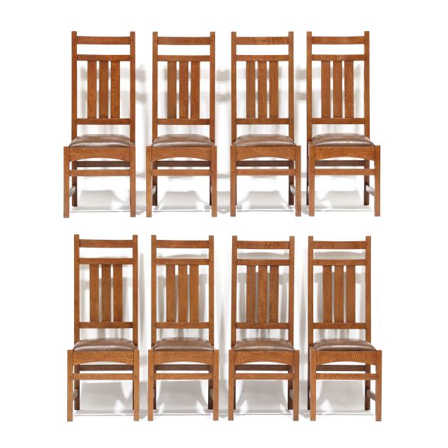 charles-limbert-set-of-eight-mission-oak-dining-chairs