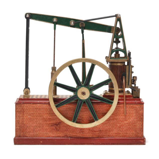 painted-iron-model-of-a-watt-steam-engine