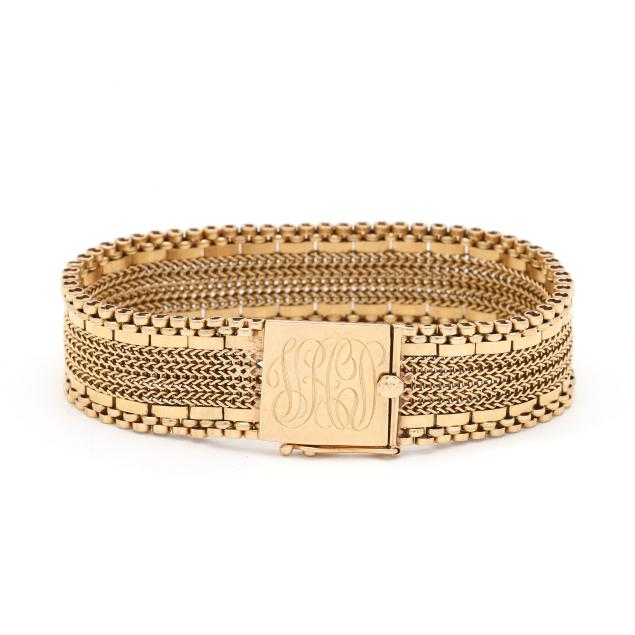 vintage-gold-woven-bracelet-f-f-felger-inc