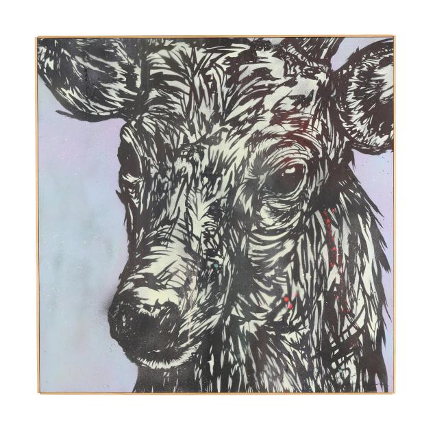 mathew-curran-british-american-b-1979-cow