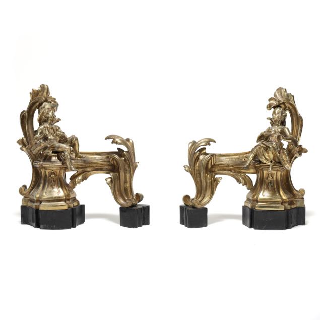 pair-of-gilt-bronze-rococo-style-figural-chenets