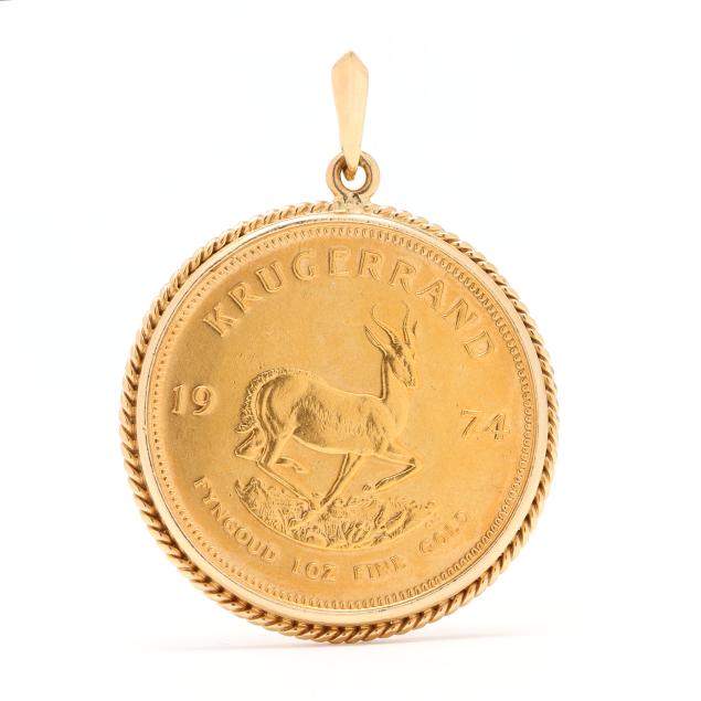 gold-south-african-krugerrand-pendant