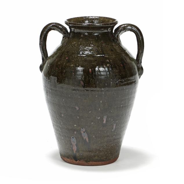 burlon-craig-lincoln-county-nc-1914-2002-large-dual-handled-pottery-vase