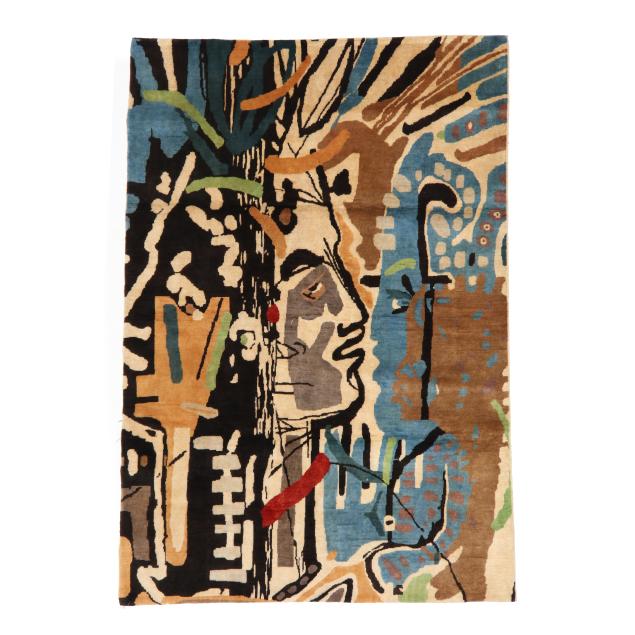 mid-century-carpet-after-jean-cocteau