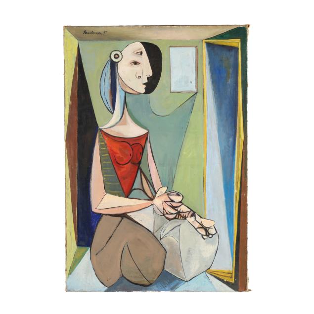 robert-broderson-american-1920-1992-seated-woman-manner-of-picasso