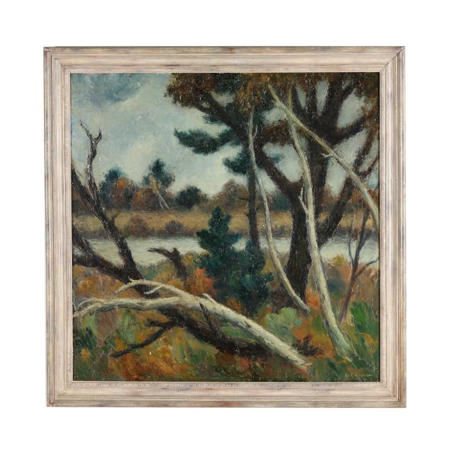 paul-bartlett-american-1881-1965-landscape-with-fallen-trees