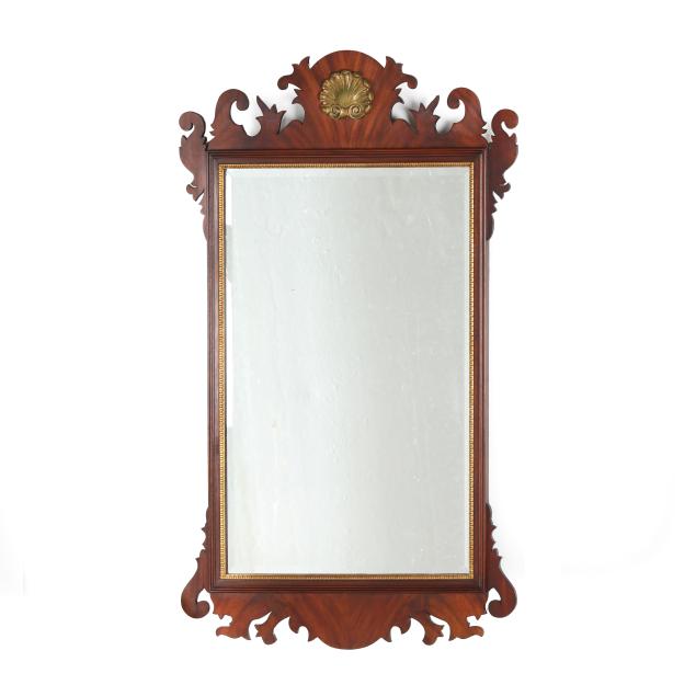 henkel-harris-chippendale-style-gilt-mahogany-mirror