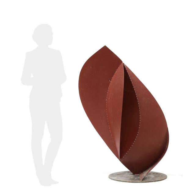 edwin-white-va-nc-i-red-pie-pumpkin-seed-i-4-1-2-ft-outdoor-sculpture