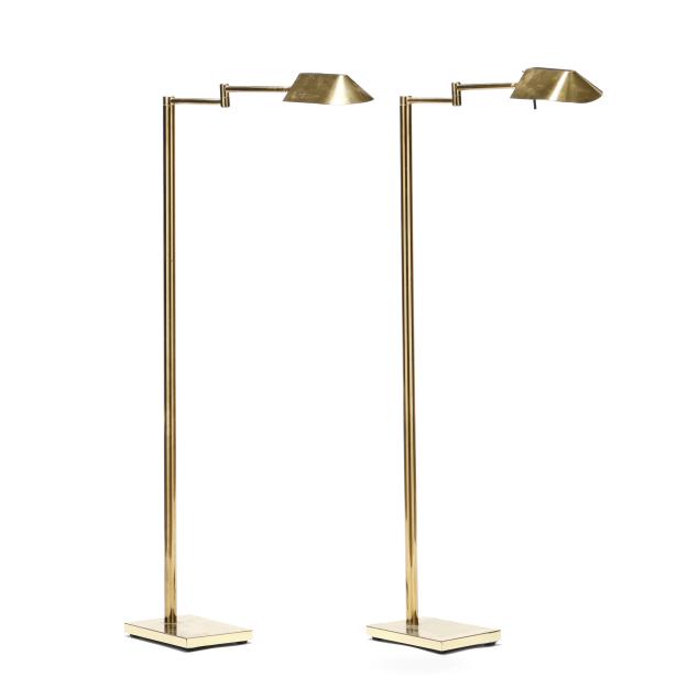 robert-sonneman-american-b-1943-pair-of-articulating-brass-floor-lamps