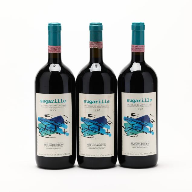 brunello-di-montalcino-1990-sugarille-pieve-santa-restituta-gaja-3-magnums