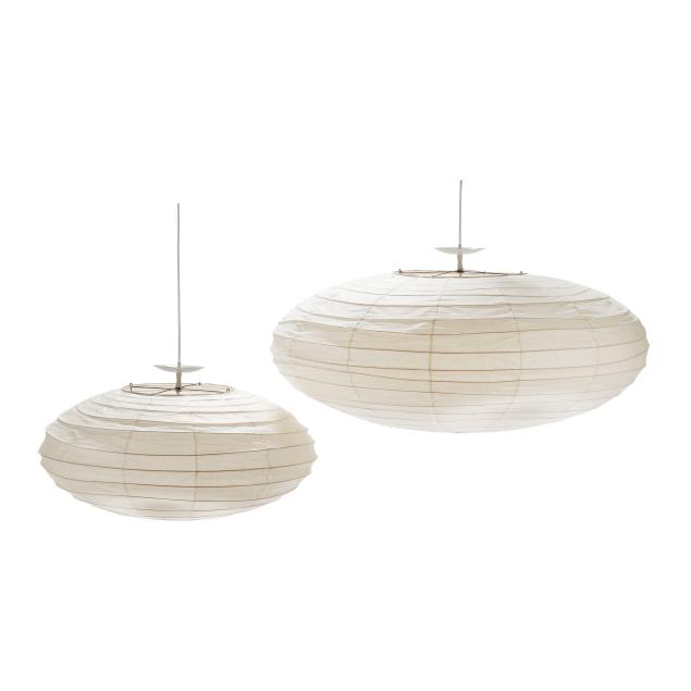 isamu-noguchi-american-1904-1988-two-akari-hanging-lights