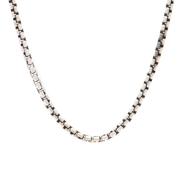 silver-box-chain-necklace-david-yurman