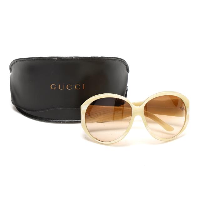 cream-colored-resin-sunglasses-gucci