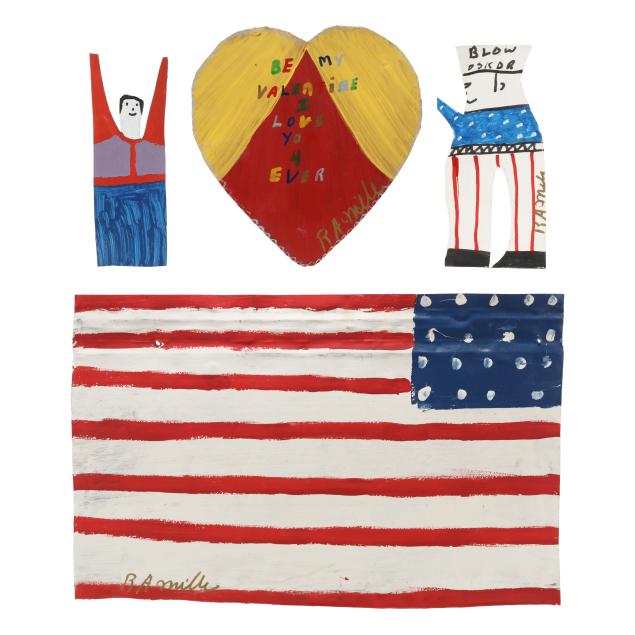reuben-aaron-miller-ga-1912-2006-four-folk-art-metal-cutouts