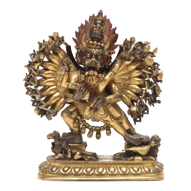 a-sino-tibetan-gilt-bronze-figure-of-vajrabhairava-and-vajravetali