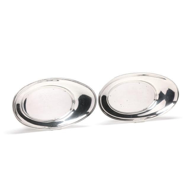 two-american-sterling-silver-bread-dishes