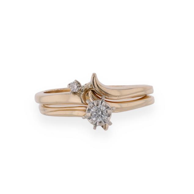 gold-and-diamond-ring-and-band