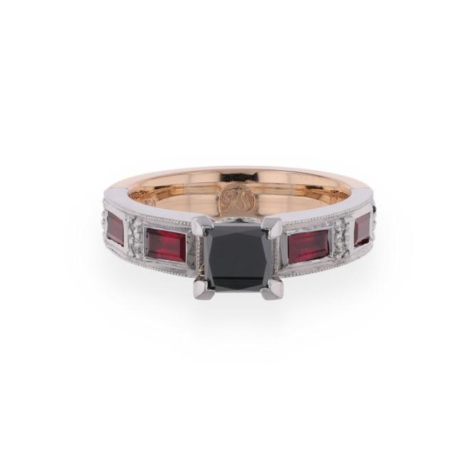 bi-color-gold-black-diamond-and-ruby-ring