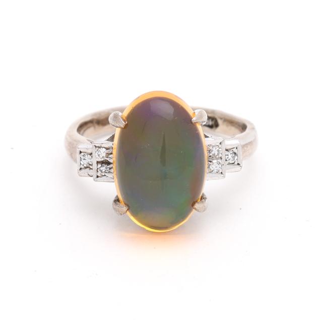 white-gold-opal-and-diamond-ring