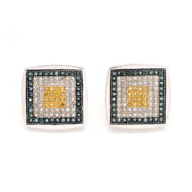 white-gold-and-diamond-earrings