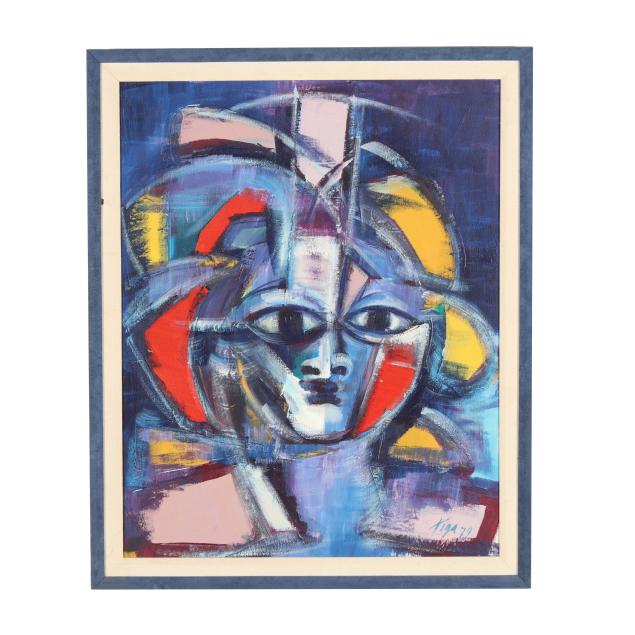 jean-claude-tiga-garoute-haitian-1935-2006-abstract-face