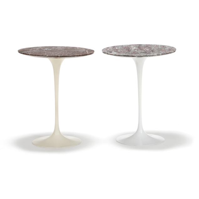 eero-saarinen-finnish-american-1910-1961-pair-of-marble-top-i-tulip-i-side-tables