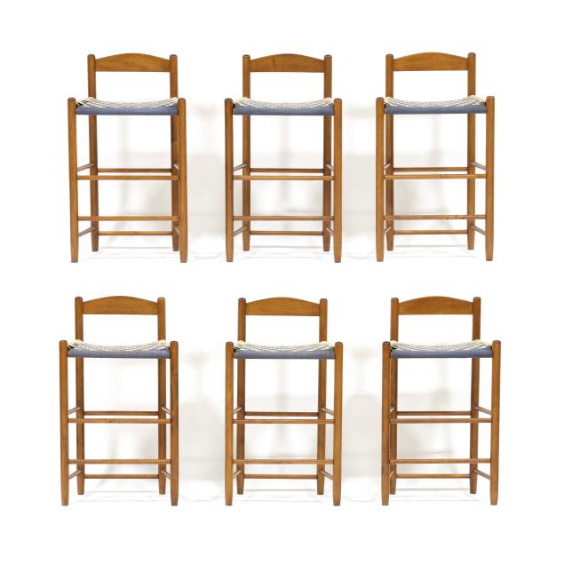 set-of-six-shaker-counter-stools
