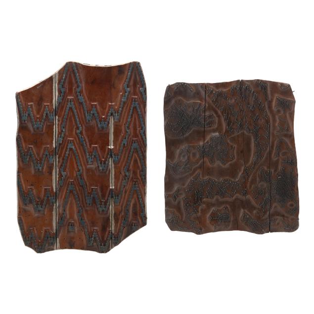 two-antique-french-textile-printing-blocks