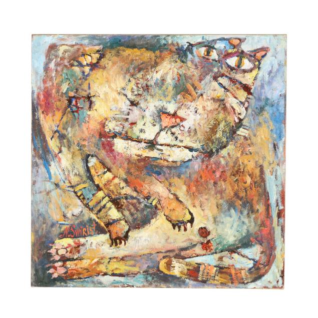 nikifor-swiristuhin-moldovan-b-1965-i-red-cat-i