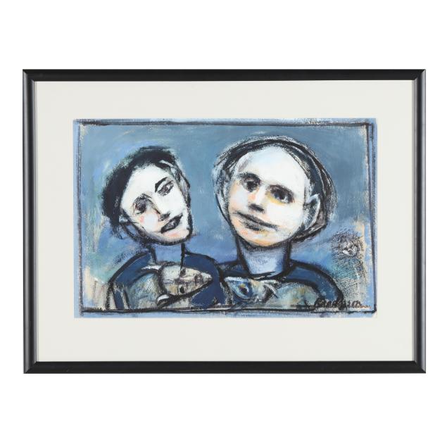 robert-broderson-nc-1920-1992-two-figures-with-creature