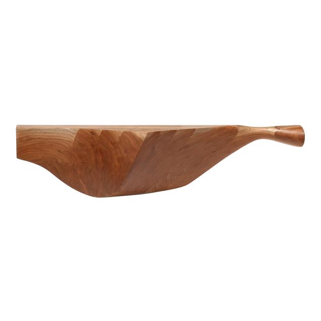 david-hymes-american-b-1965-sculptural-wall-shelf-in-cherry-sapwood