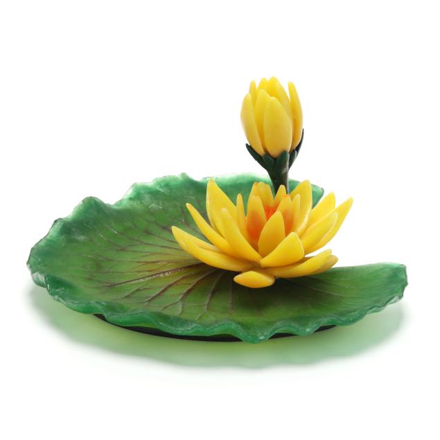 kate-vogel-and-john-littleton-nc-art-glass-water-lily