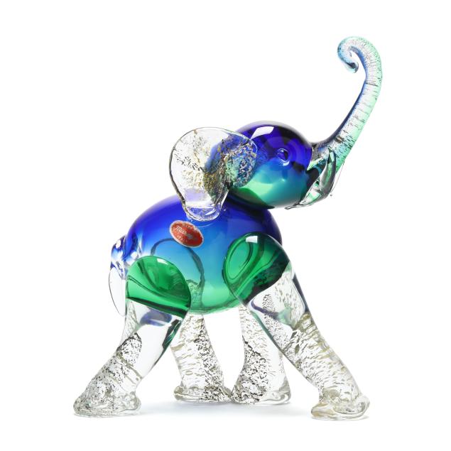alessandro-barbaro-italy-20th-century-murano-glass-elephant